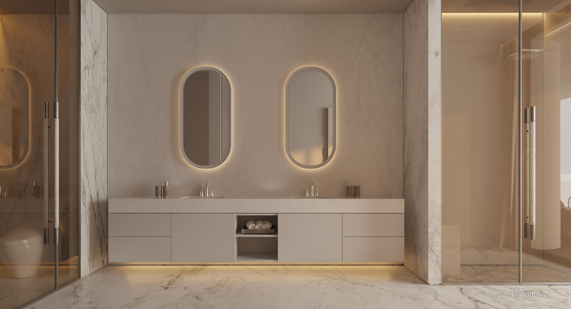 Primary bathroom spa